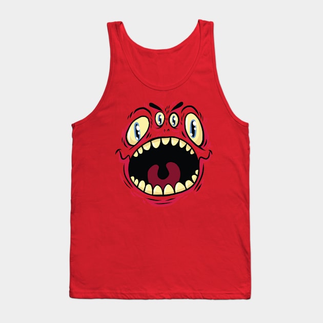 Eyed Monster Tank Top by TomCage